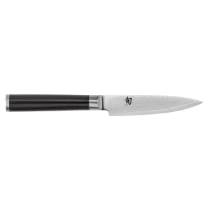 194-DM0716 Shun Classics Paring Knife, 4" Blade, D Shaped PakkaWood Handle