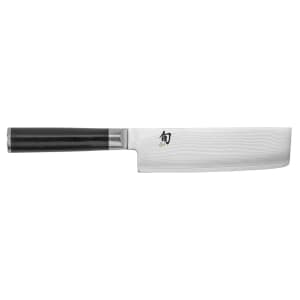 194-DM0728 Shun Classics Nakiri Knife, 6 1/2" Blade, D Shaped PakkaWood Handle