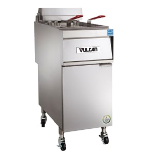 207-1ER50A Electric Fryer - (1) 50 lb Vat, Floor Model, 208v/3ph
