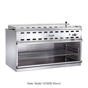 207-VICM72 72" Gas Cheese Melter w/ Infrared Burner, Stainless, Natural Gas