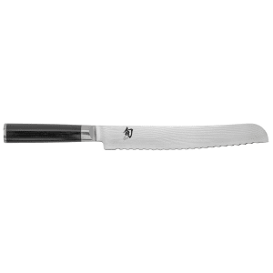 194-DM0705 Shun Classics Bread Knife, 9" Blade, D Shaped PakkaWood Handle