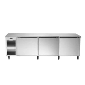 206-TU100HT 100" W Undercounter Refrigerator w/ (3) Sections & (3) Doors, 115v