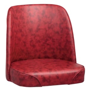 203-ROY7714SCRM Replacement Bucket Bar Stool Seat, Crimson Vinyl