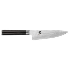 194-DM0723 Shun Classics Chef's Knife, 6" Blade, D Shaped PakkaWood Handle