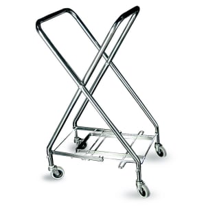 202-5061 Laundry Cart Hamper, 17 1/2"L x 17 1/4"W x 36 1/2"H
