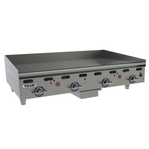 207-MSA4830LP 48" Gas Griddle w/ Thermostatic Controls - 1" Steel Plate, Liquid Propane