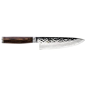 194-TDM0723 6" Premier Chef's Knife w/ Walnut PakkaWood Handle