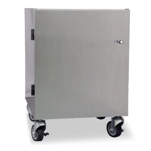 217-4177350 22" x 24" Mobile Equipment Stand for Soft Serve Machines, Cabinet Base