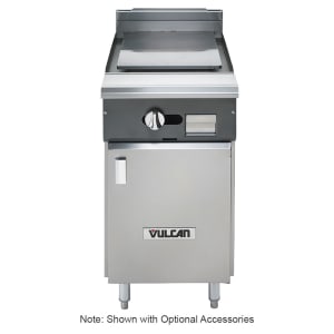 207-V2B18BNG 18" 2 Burner Gas Range w/ Storage Base, Natural Gas