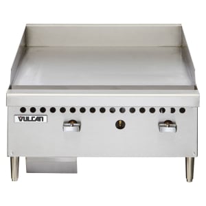 207-VCRG24MNG 24" Gas Griddle w/ Manual Controls - 1" Steel Plate, Convertible