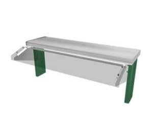 212-TS530741SN Thurmaduke™ Designer Sneeze Guard, Single Service Buffet Style, 73 5/8inLong