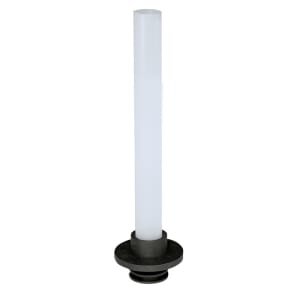 Bar Maid CR-760 Bar Drain Tray w/ Drain Tube - 14" x 5" x 3", Black