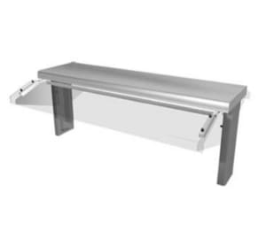 212-TS53074 Thurmaduke™ Designer Sneeze Guard, 2 Sided Buffet Style, 73 5/8"Long