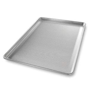 225-44690 1/1 Full Size Bun / Sheet Pan - 26" x 18" x 1", 16 gauge Aluminum, Perforated, AMERICOAT®