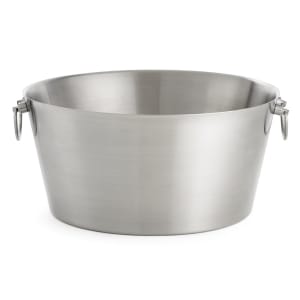 229-BT199 6 3/4 gal Round Cooling Tub - 19"D x 9"H, Stainless