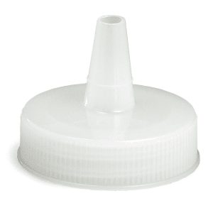 229-300TC Squeeze Dispenser Top w/ Wide Tip, Natural