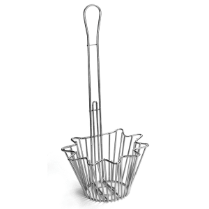 Great Credentials Taco Shell Deep Fryer Basket - 8 Shells Commercial  Heavy-Duty Taco Fry Basket with Grip Handle