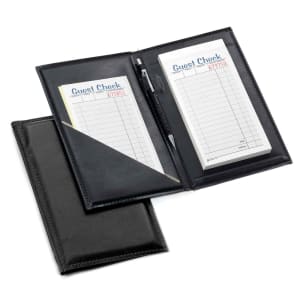 229-52585BK Black Order Holder w/ Pen Loop, 5 1/4 x 8 1/2", Two Fold