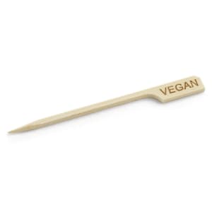 229-BAMP35VG 3 1/2" Bamboo Vegan Paddle Pick