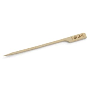 229-BAMP45VG 4 1/2" Bamboo Vegan Paddle Pick