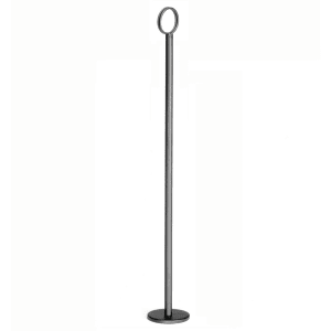 229-BK1918 18" Number Card Holder - Steel, Black