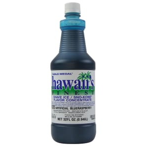 231-1035 1 qt Blue Raspberry Snow Cone Syrup Concentrate
