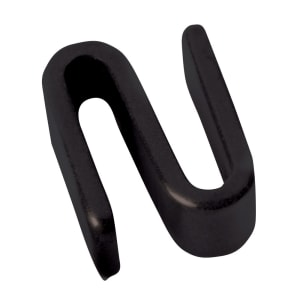 268-93333BK S Hook/Shelf Connector, Black Epoxy