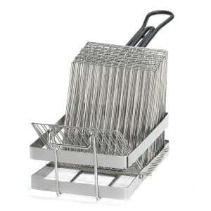 Taco Fry Basket 8-Slots w/ Handle: WebstaurantStore