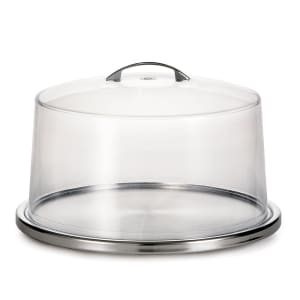 229-H820P422 12 3/4" Cake Plate with Cover - Clear