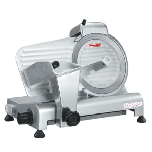 Compass HBS-250L Manual Meat Slicer w/ 10 Blade, Belt Driven