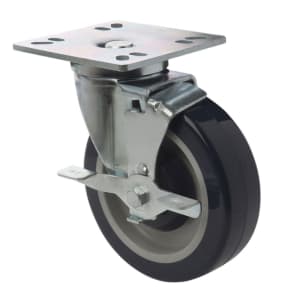 268-FPCST5HD 5" Universal Plate Casters w/ Brake