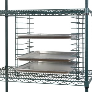 268-FWTS12GN Wire Tray Slide w/ Mounting Hardware, Green