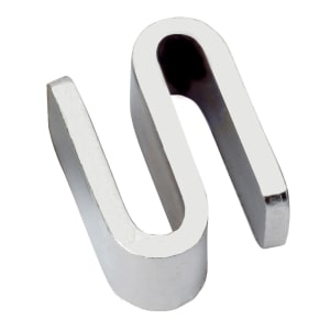 268-93333 S-Hook/Shelf Connectors, Chrome Plated