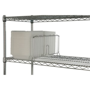 268-FSD18C Shelf Divider - 18" x 8", Chrome