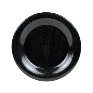 284-WP9EWBK 9" Round Melamine Dinner Plate, Black