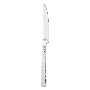 324-B327KDTF 9 1/2" Dinner Knife with 18/0 Stainless Grade, Chef's Table Hammered™ Patt...