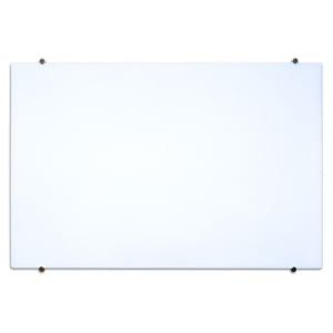 304-WGB6040M 60" x 40" Wall-Mounted Glass Board w/ Mounting Pucks