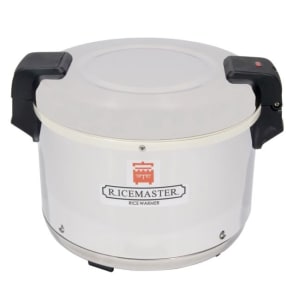 296-56916S 18 qt Electric Rice Warmer, Stainless Exterior, 120v