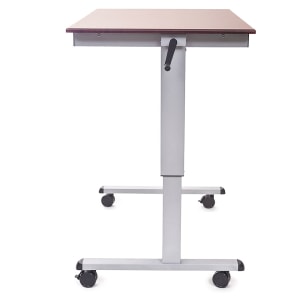 304-STANDUPCF48DW Adjustable Stand-Up Desk w/ Laminate Work Surface, 48"W x 30"D