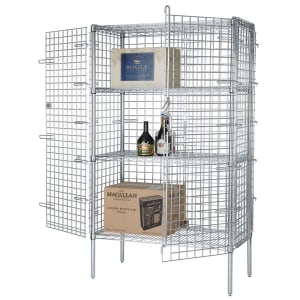 268-FSEC246063 60" Stationary Security Cage, 24"D
