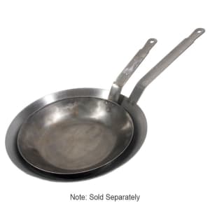 296-34809 9" Steel Frying Pan w/ Solid Metal Handle