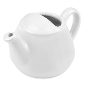 355-82BW 16 oz London Teapot - China, Bright White