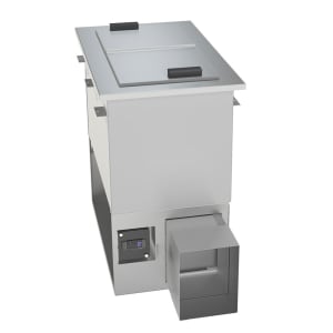 238-9550A 28 3/8" DropIn Ice Cream Freezer w/ 2 Tub Capacity, 115v
