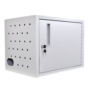 304-LLTMW12G Wall/ Desk Charging Box w/ 12 Tablet Capacity, Gray