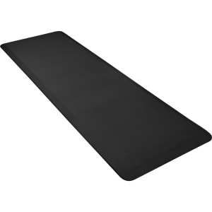 313-62WMRBLK High Comfort Mat, 2' x 6', (APT) Poly, No-Slip, Black