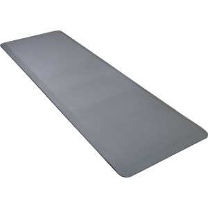 313-62WMRGRY High Comfort Mat, 2' x 6', (APT) Poly, No-Slip, Gray