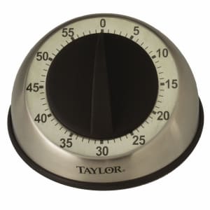 Taylor 5831n 60 Minute Mechanical Timer w/ Long Ring
