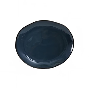 424-GAN023 11" x 13 1/4" Oval Platter - Ceramic, Night Sky