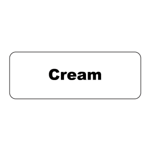 482-MT1CR ID Magnet Tag, 1 1/4 x 3 1/2", Cream