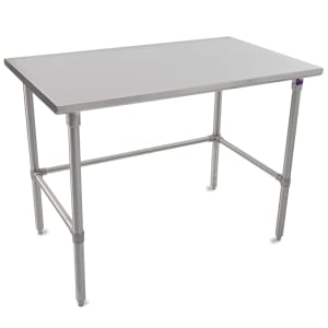 416-ST62496SBK 96" 16 ga Work Table w/ 300 Series Stainless Flat Top